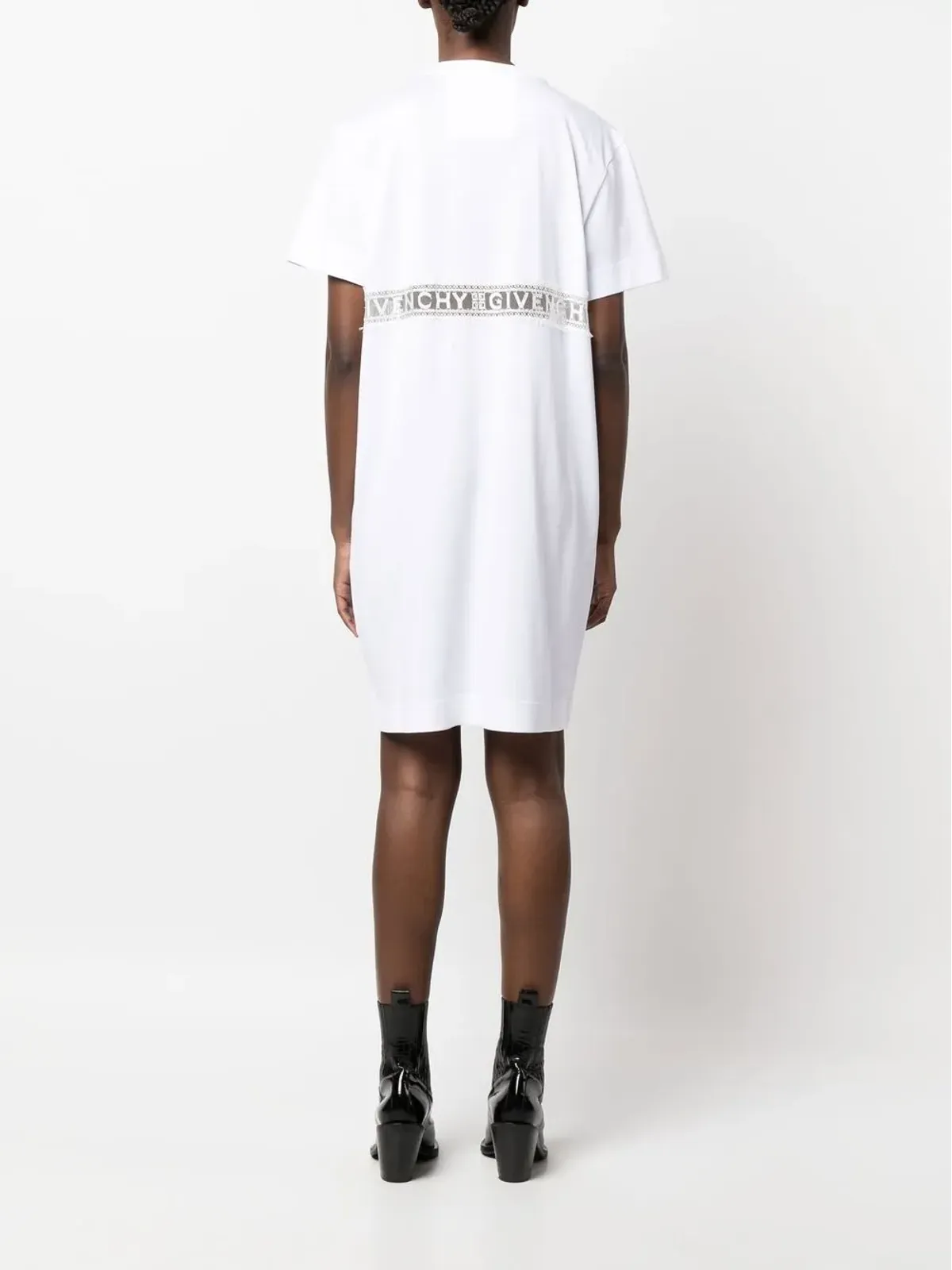 Givenchy ロゴ刺繍入りシフトドレス - 画像4