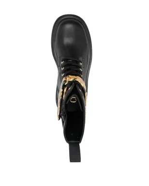 Versace Jeans Couture バロックプリント アンクルブーツ - サムネイル4