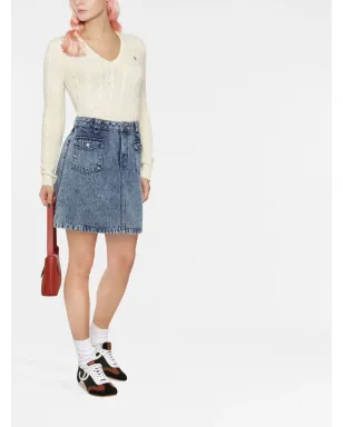 A.P.C. マニュ デニムミニスカート ブルー - サムネイル2