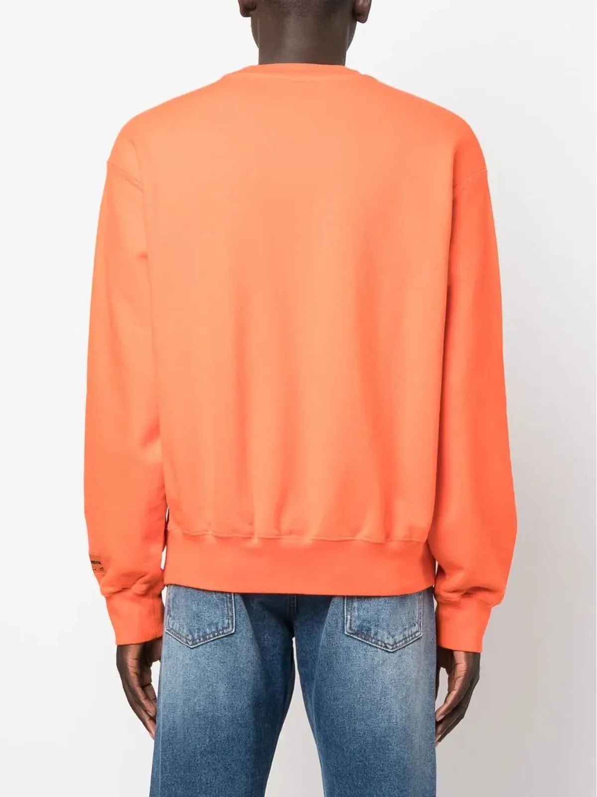 Heron Preston ロゴプリント長袖ジャンパー - オレンジ - 画像4