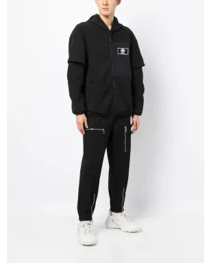 Anrealage ロゴパッチ ジップアップフーディ - サムネイル2