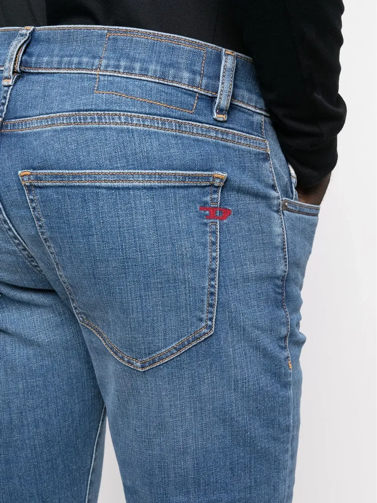 Diesel D-Strukt ローライズ・スキニージーンズ - 画像5