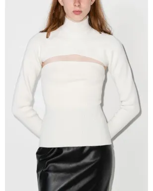 TOM FORD カットアウト バージンウール混紡 ジャンパー - サムネイル2