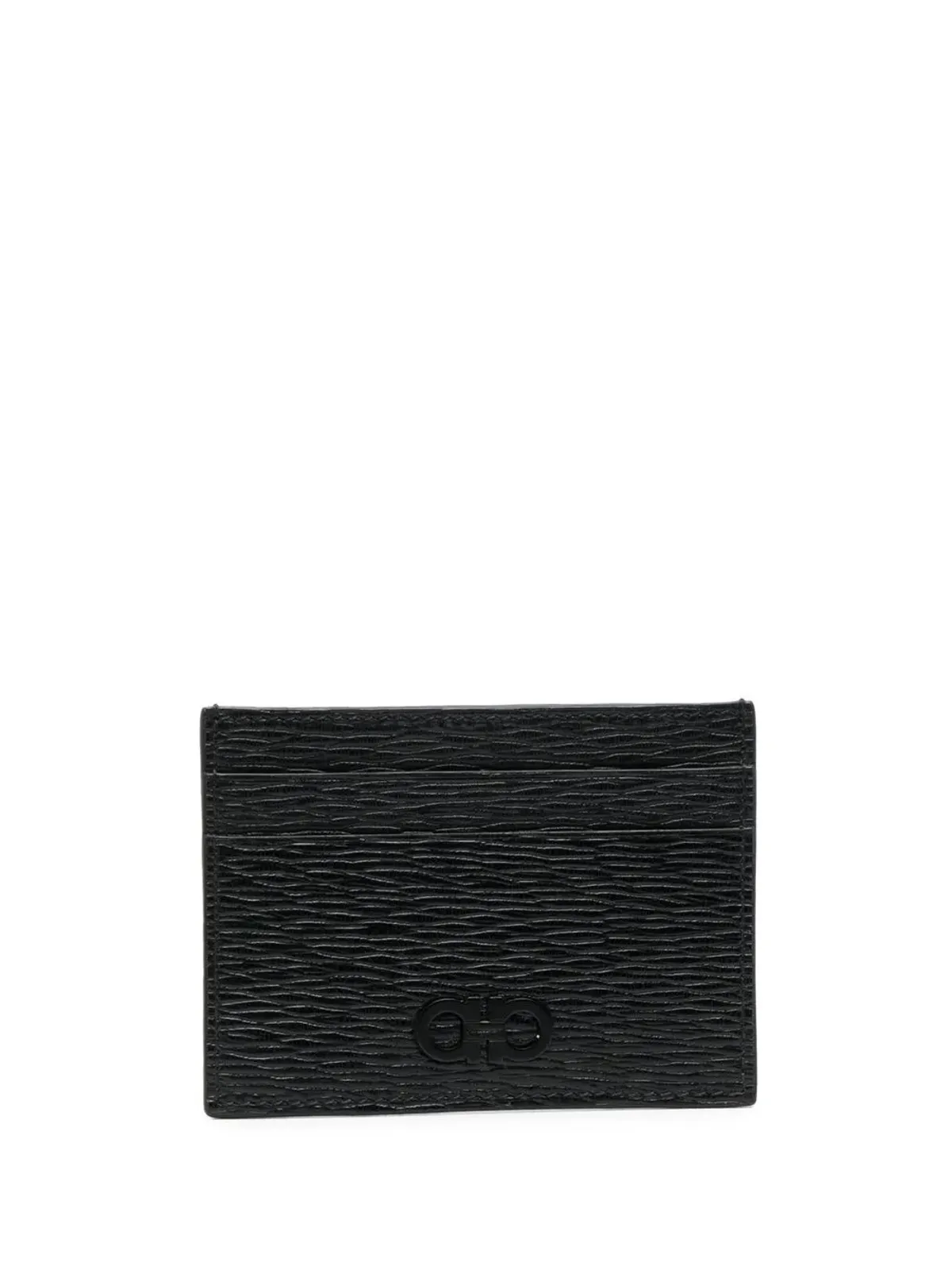 Ferragamo ロゴエンボス レザー カードホルダー - 画像1
