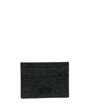 Ferragamo ロゴエンボス レザー カードホルダー - サムネイル1