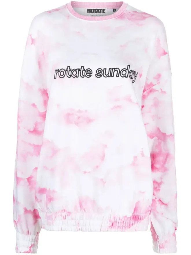 ROTATE BIRGER CHRISTENSEN ROTATE BIRGER CHRISTENSEN Sunday tie-dye sweatshirtの商品画像