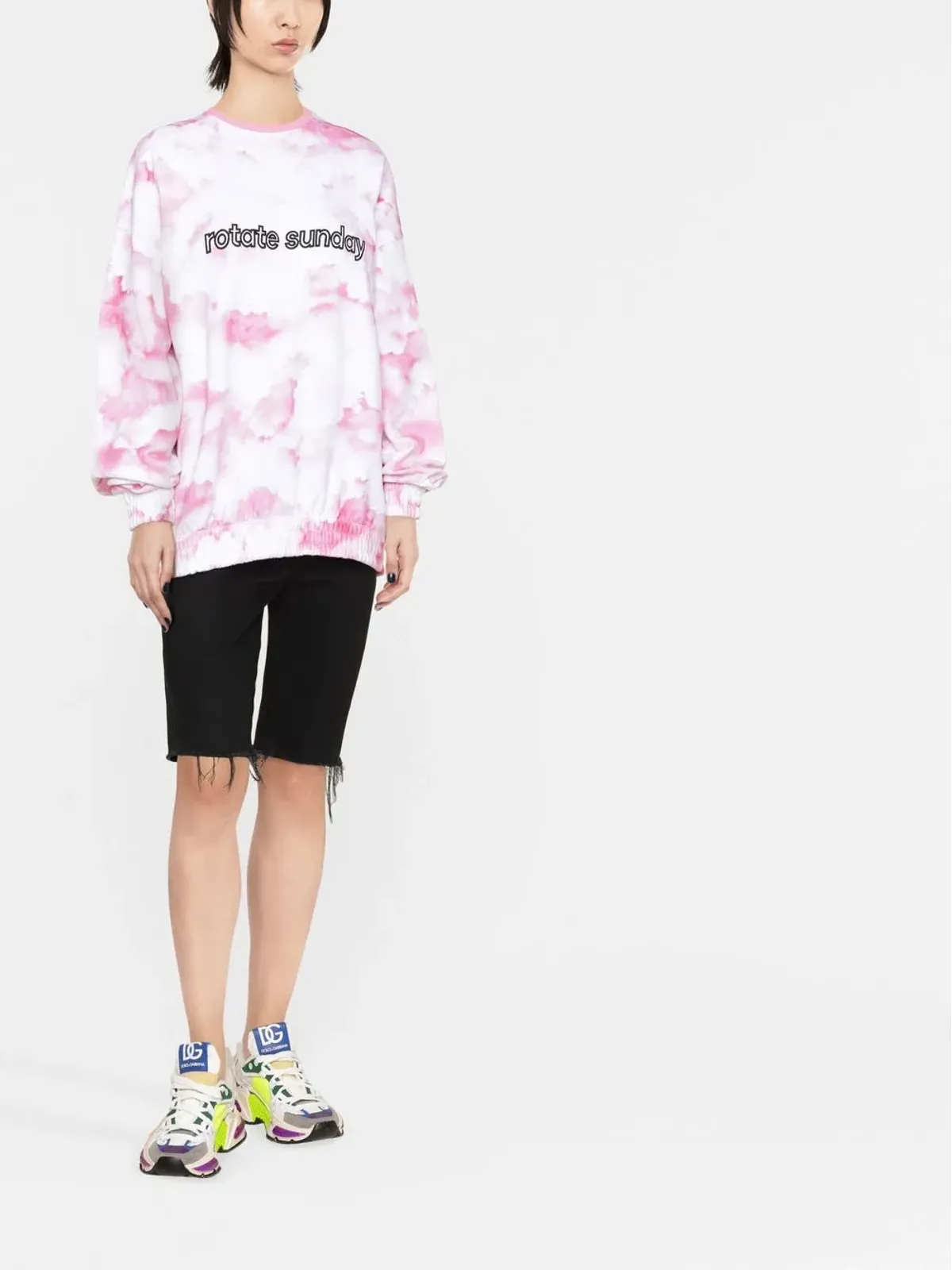 ROTATE BIRGER CHRISTENSEN Sunday tie-dye sweatshirt - 画像2