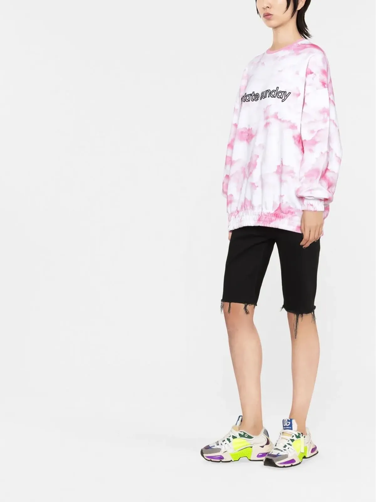 ROTATE BIRGER CHRISTENSEN Sunday tie-dye sweatshirt - 画像3