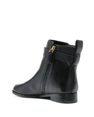 Lauren Ralph Lauren ブリエ レザー アンクルブーツ ブラック - サムネイル3