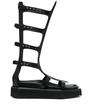 Rick Owens Cyclops Spartan レザーサンダル - サムネイル1
