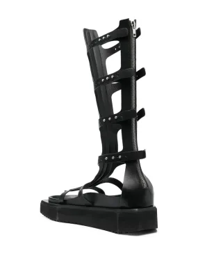 Rick Owens Cyclops Spartan レザーサンダル - サムネイル3