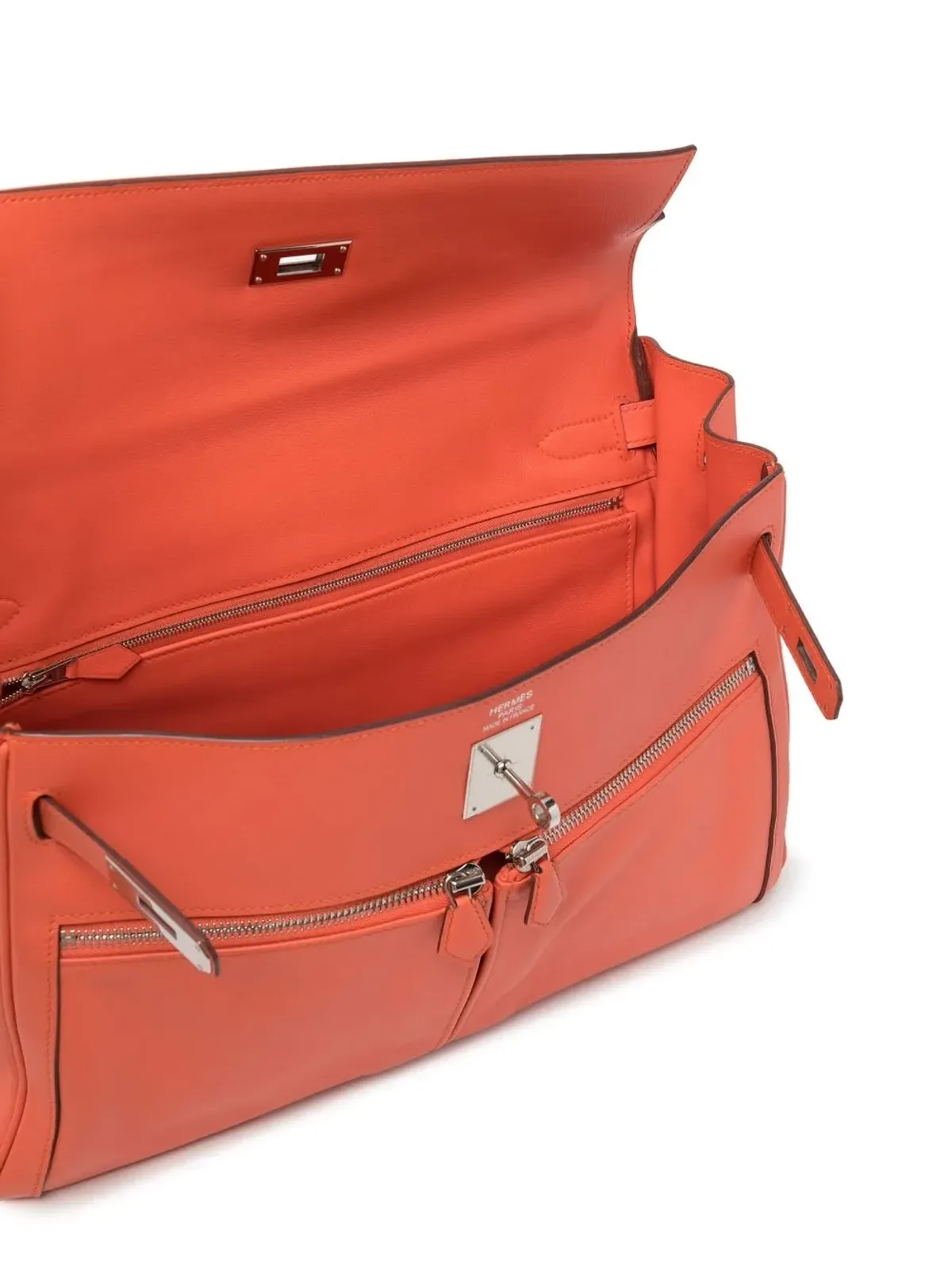Hermès ビンテージ Kelly Lakis 35 2ウェイ バッグ - 画像5