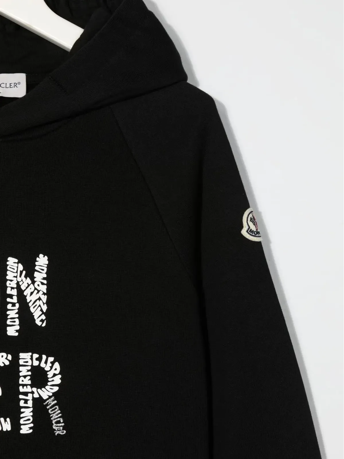 Moncler Enfant ロゴプリント フーディ - 画像3