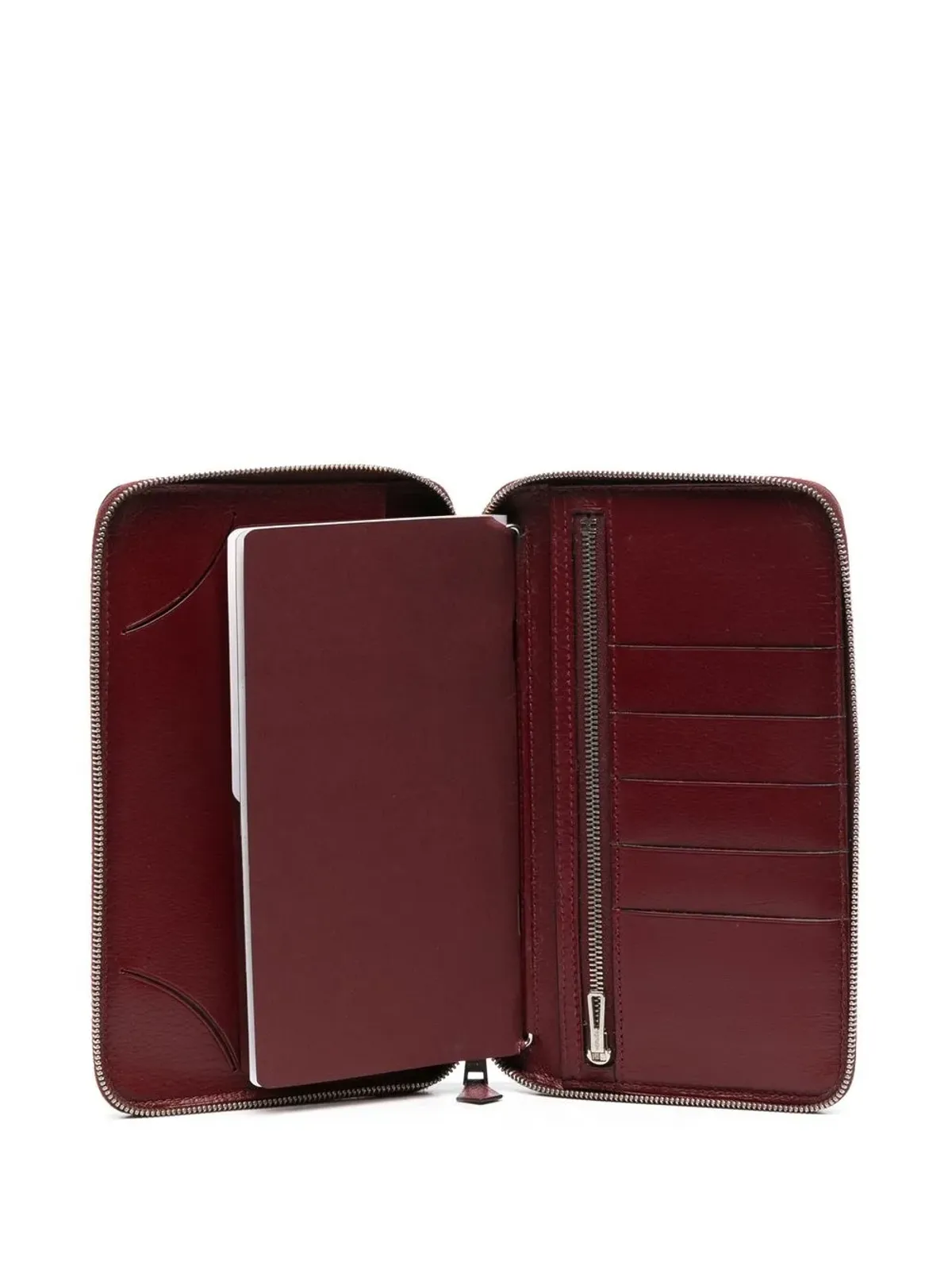 Hermès Vintage Azapジップウォレット レッド - 画像3