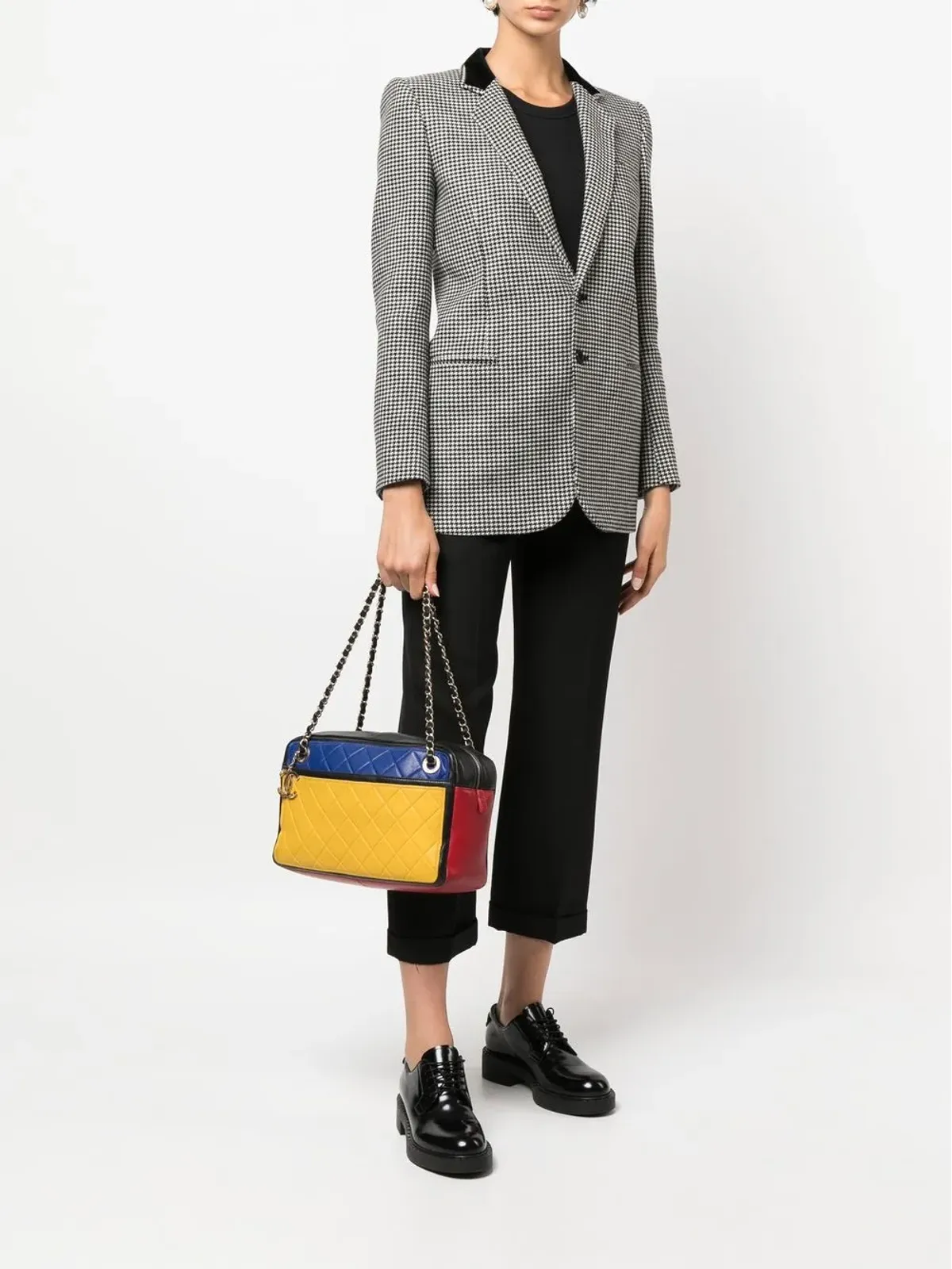 CHANEL Pre-Owned CCレゴ カメラバッグ - Blue - 画像2
