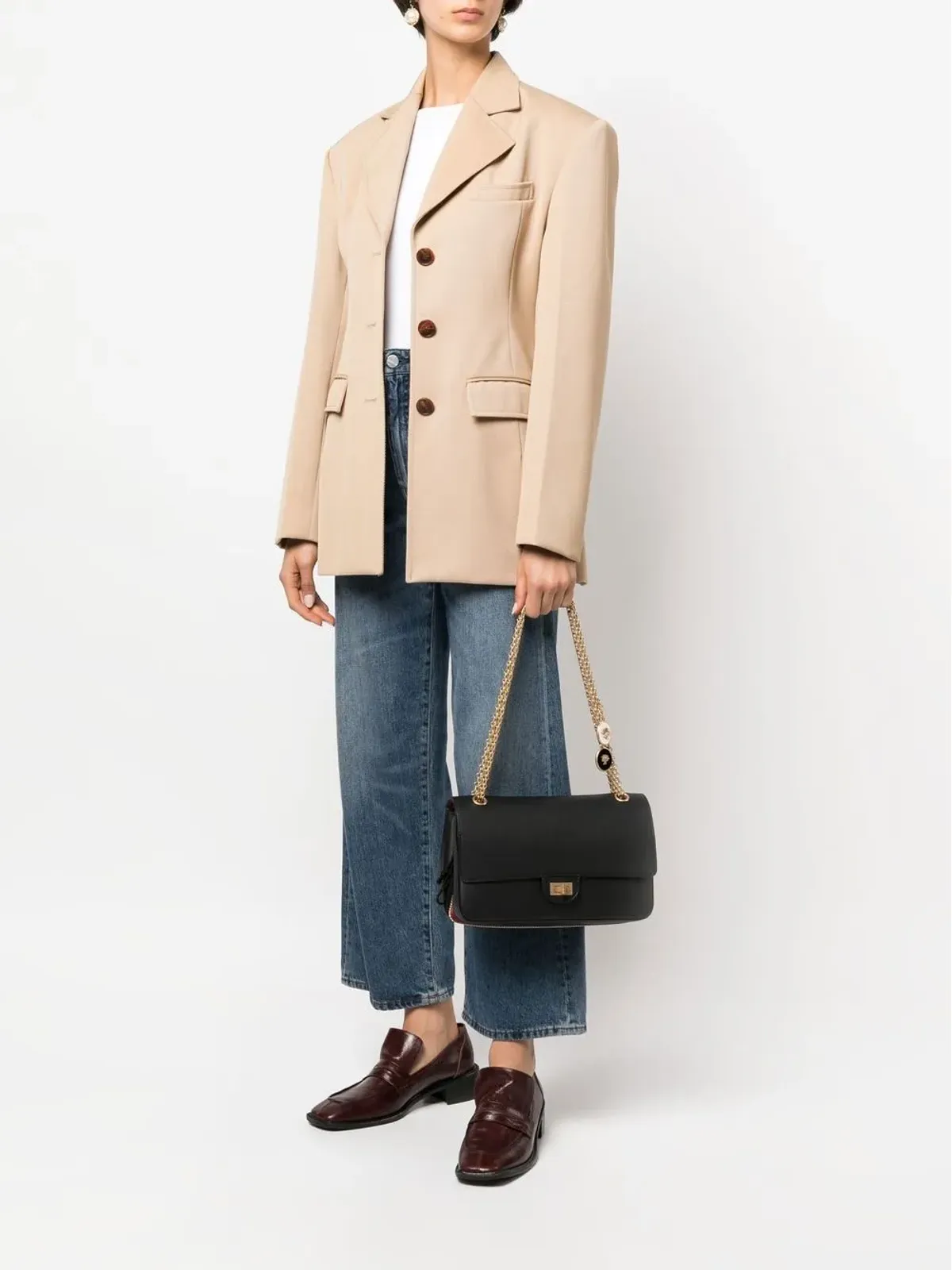 CHANEL ビンテージ リシュー ダブルフラップ ショルダーバッグ - 画像2