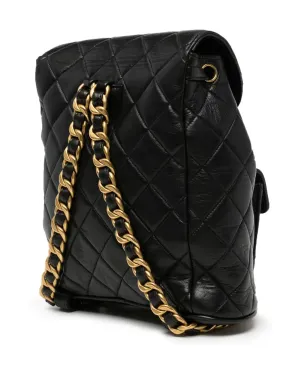 CHANEL Pre-Owned 1994-1996 medium Duma backpack - Black - サムネイル3