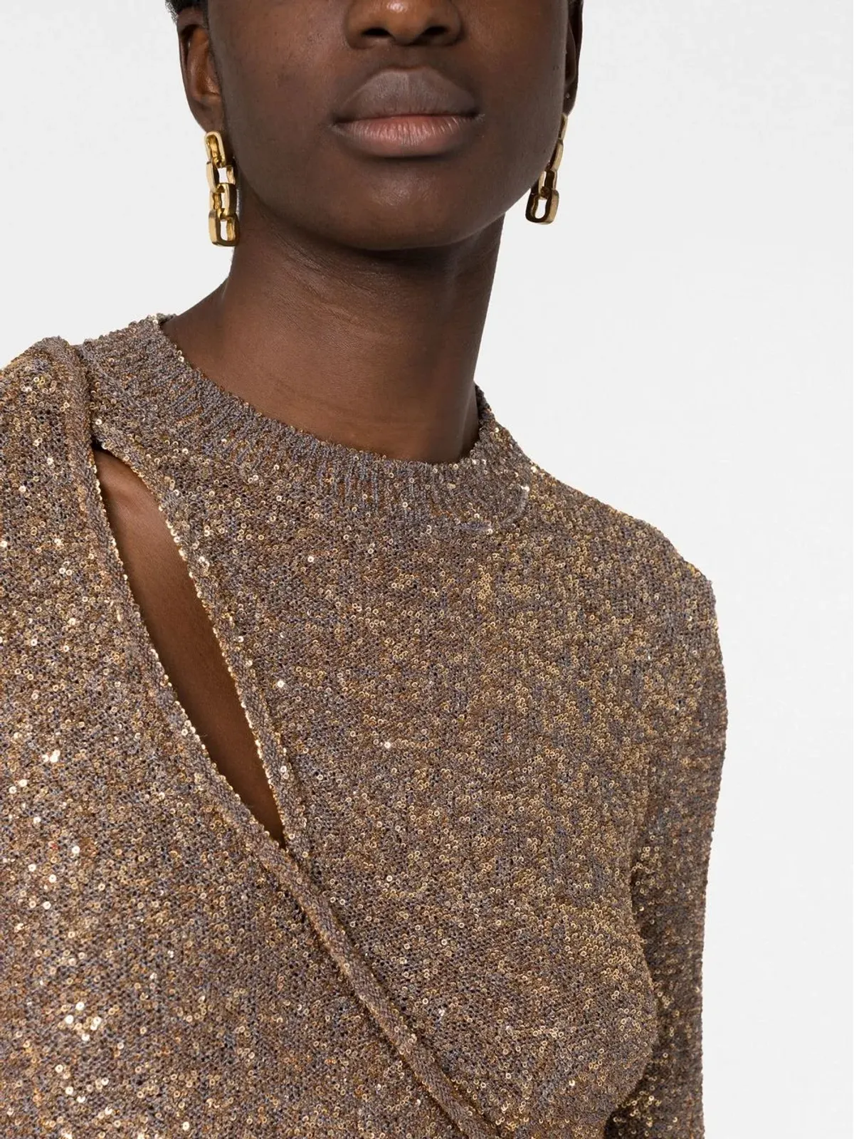 Stella McCartney スパンコール付きミニドレス - 画像5