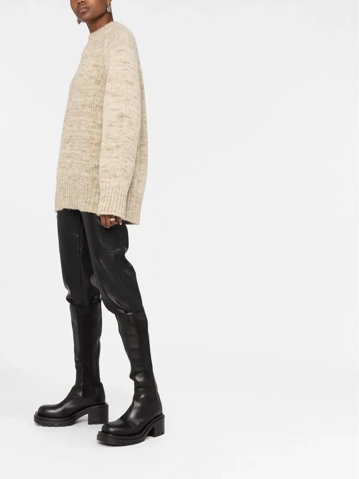 Maison Margiela ボタニカルダイ クルーネック ジャンパー - 画像4