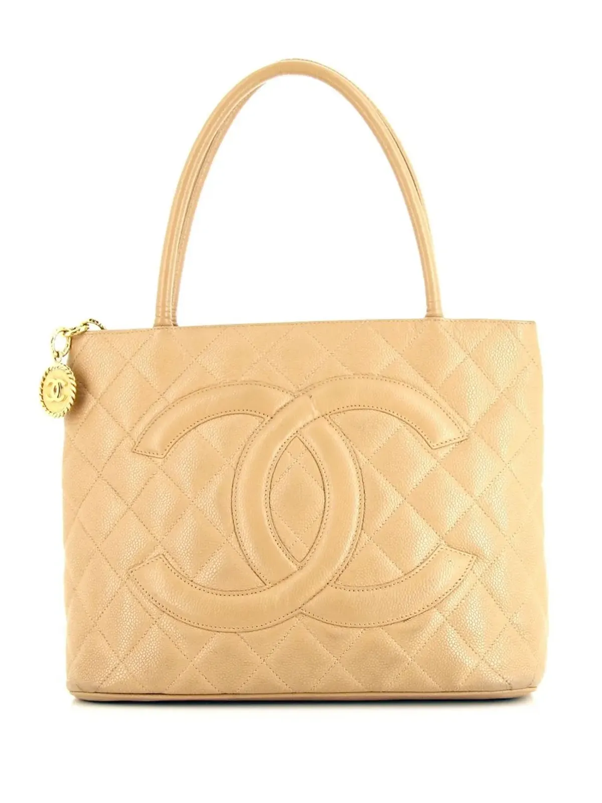 CHANEL Pre-Owned メダリオン キルテッド ハンドバッグ - 画像1