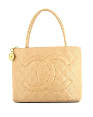 CHANEL Pre-Owned メダリオン キルテッド ハンドバッグ - サムネイル1