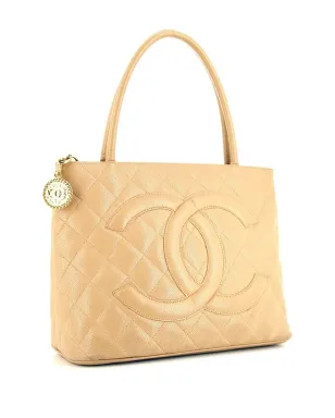 CHANEL Pre-Owned メダリオン キルテッド ハンドバッグ - サムネイル3