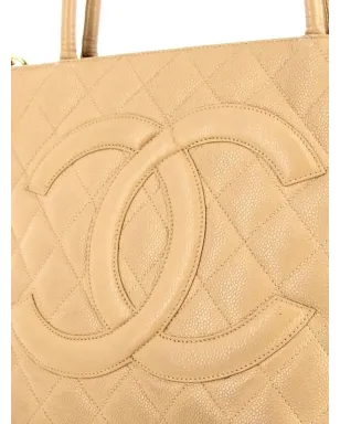 CHANEL Pre-Owned メダリオン キルテッド ハンドバッグ - サムネイル4
