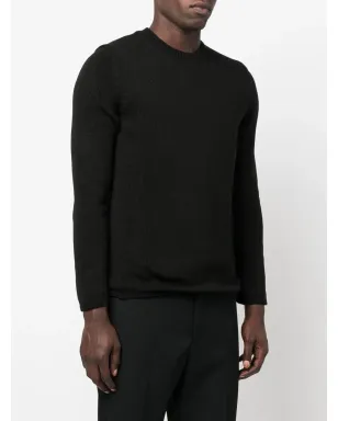 Black Comme Des Garçons クルーネック・リバーシブルジャンパー - サムネイル3
