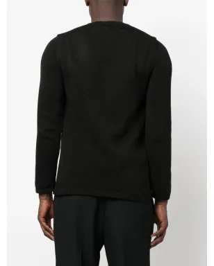 Black Comme Des Garçons クルーネック・リバーシブルジャンパー - サムネイル4