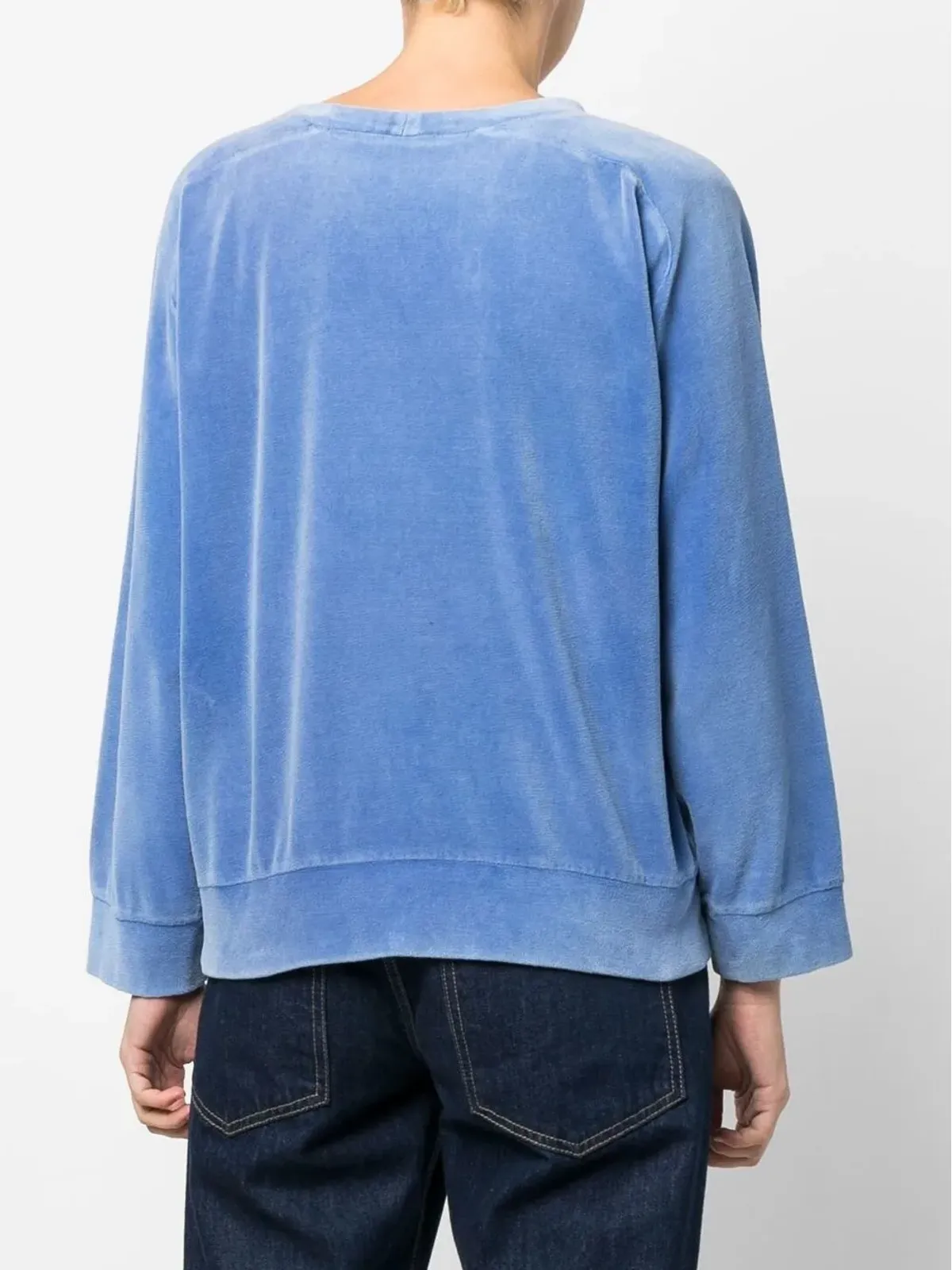 Giorgio Armani Pre-Owned 1980年代 プラッシュテクスチャーのスウェットシャツ - 画像4