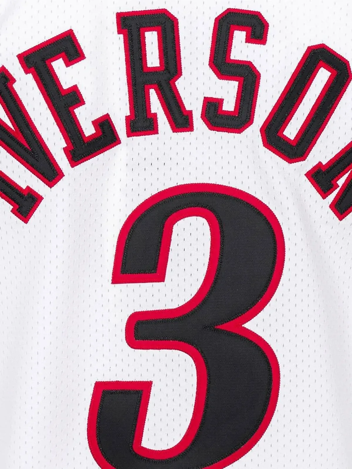 Mitchell & Ness フィラデルフィア・76ers アレン・アイバーソン ホワイト ジャージ - 画像4