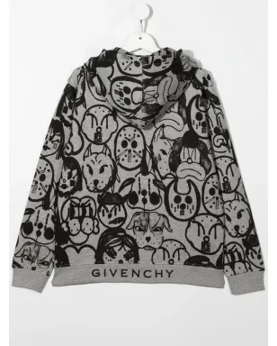 Givenchy Kids グラフィックプリント ジップフーディ - サムネイル2