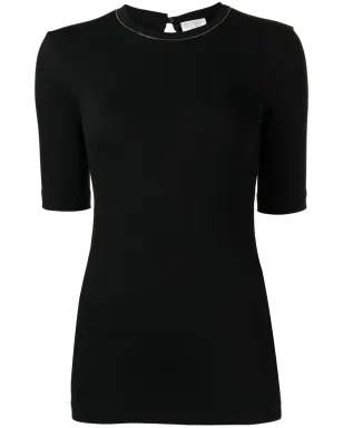 Brunello Cucinelli Monili-detail コットンTシャツ - サムネイル1