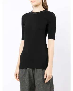 Brunello Cucinelli Monili-detail コットンTシャツ - サムネイル3