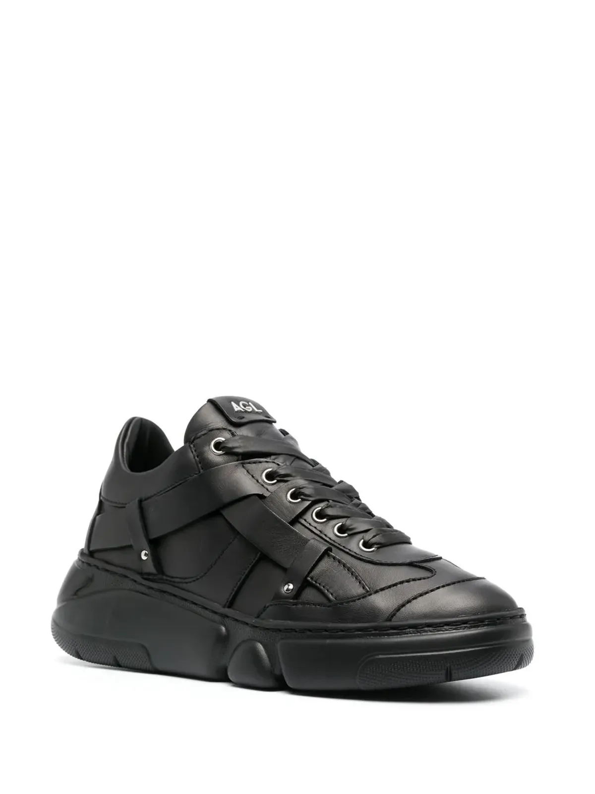AGL Ruth leather sneakers - 画像2