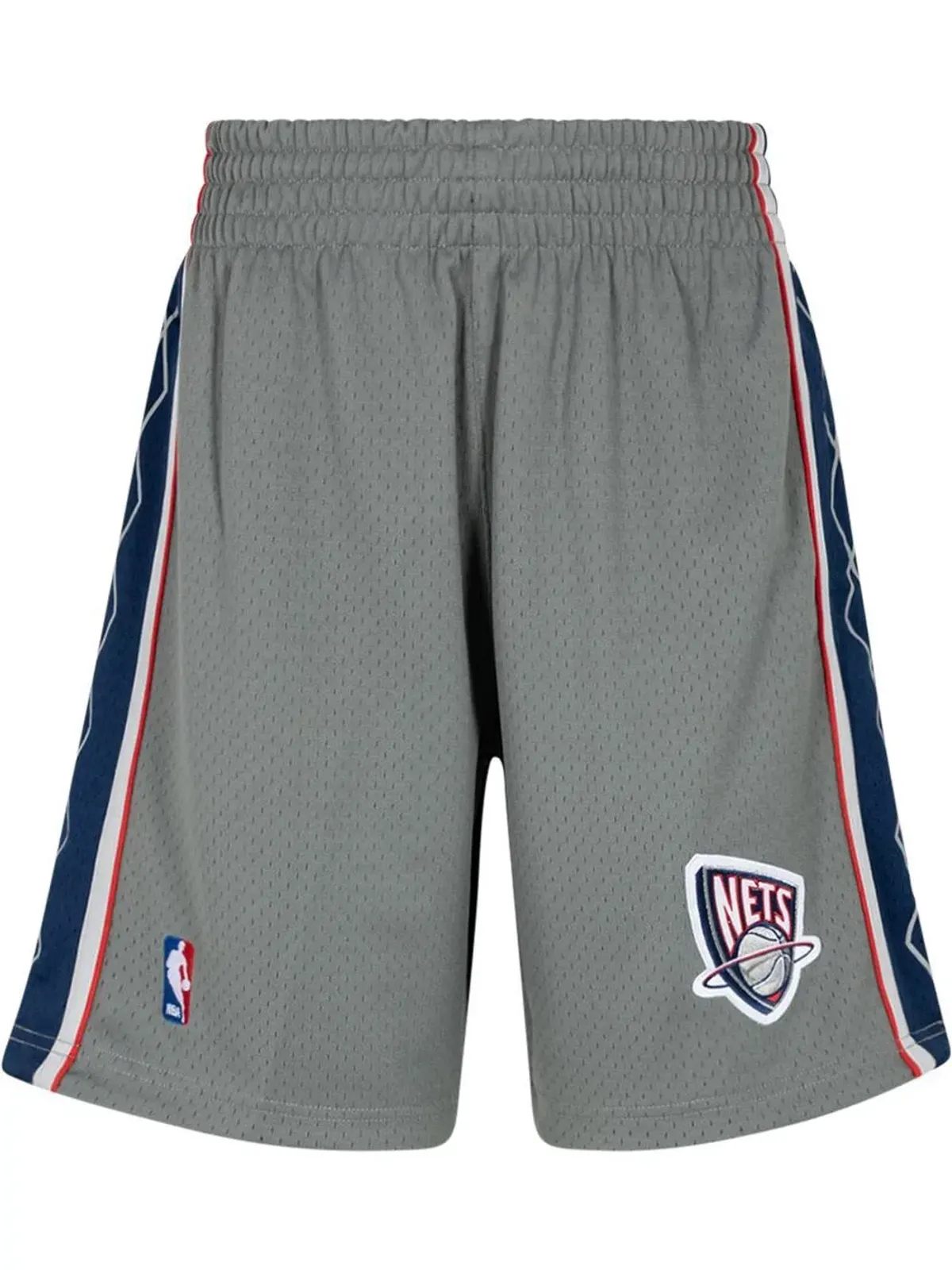 Mitchell & Ness NJ Nets ALTショーツ グレー - 画像1