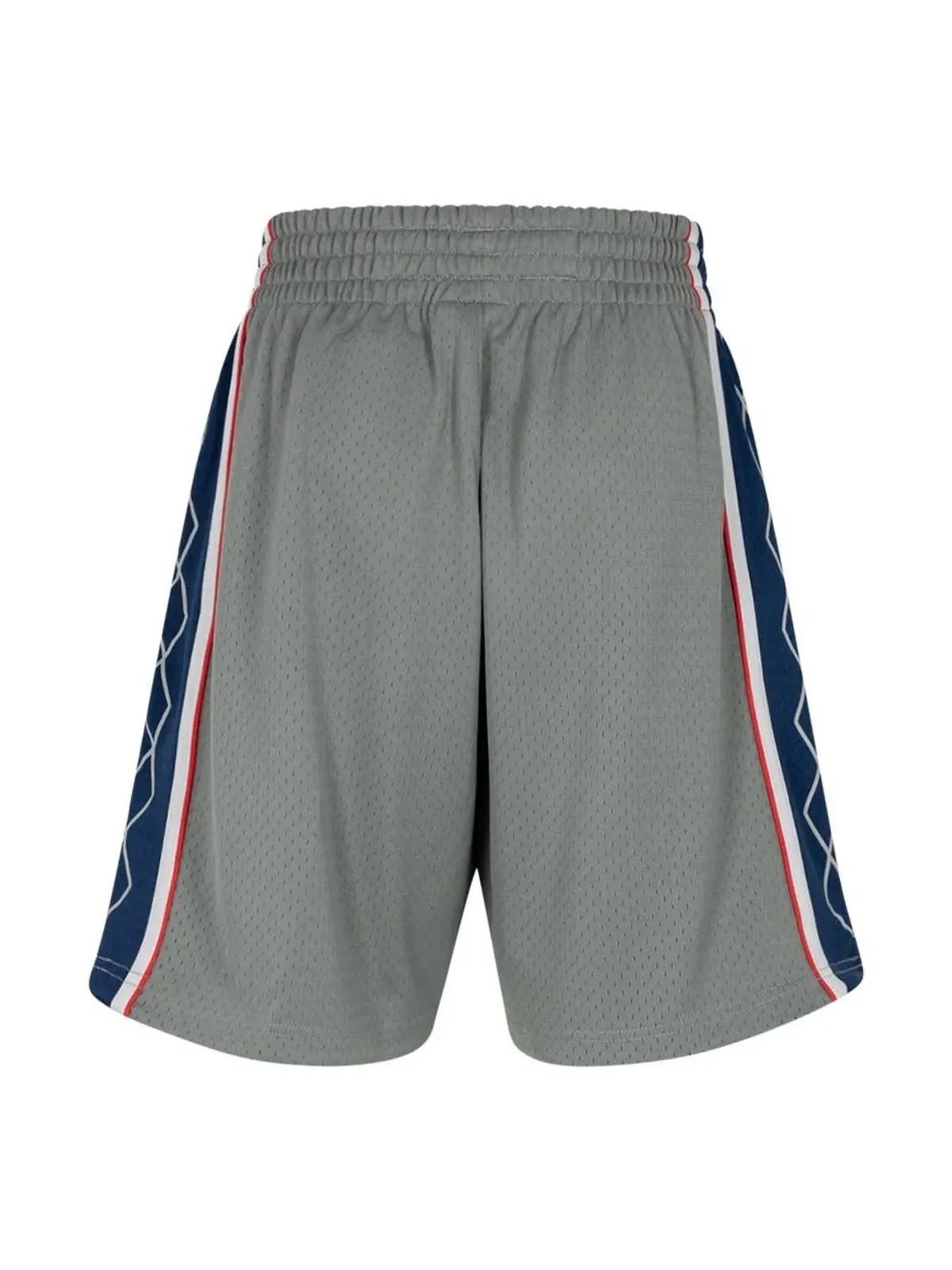 Mitchell & Ness NJ Nets ALTショーツ グレー - 画像2