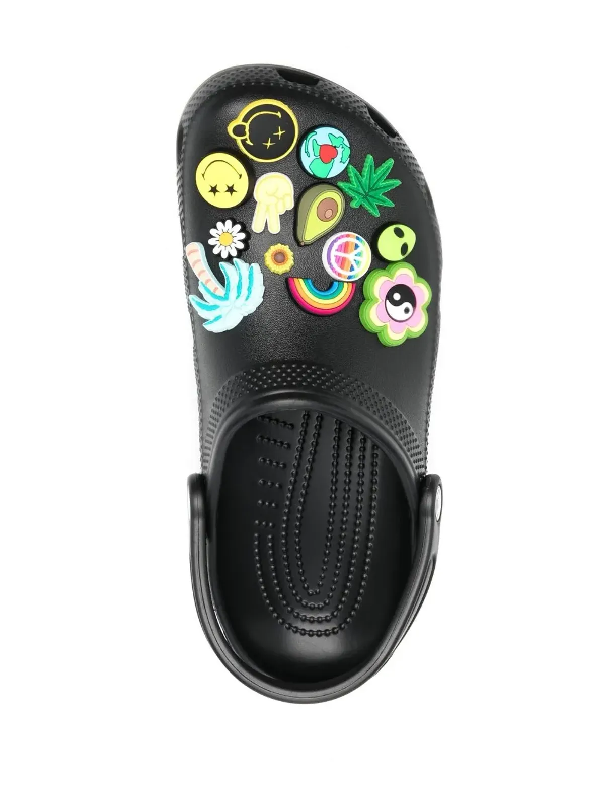 Crocs ヒッピーフリーク スリングバック クロッグ - ブラック - 画像4