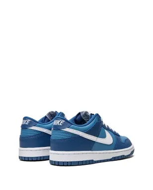 Nike Kids Dunk Low ダークマリーナブルー スニーカー - サムネイル3
