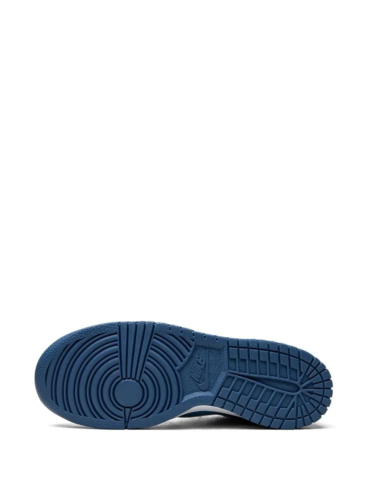 Nike Kids Dunk Low ダークマリーナブルー スニーカー - 画像4