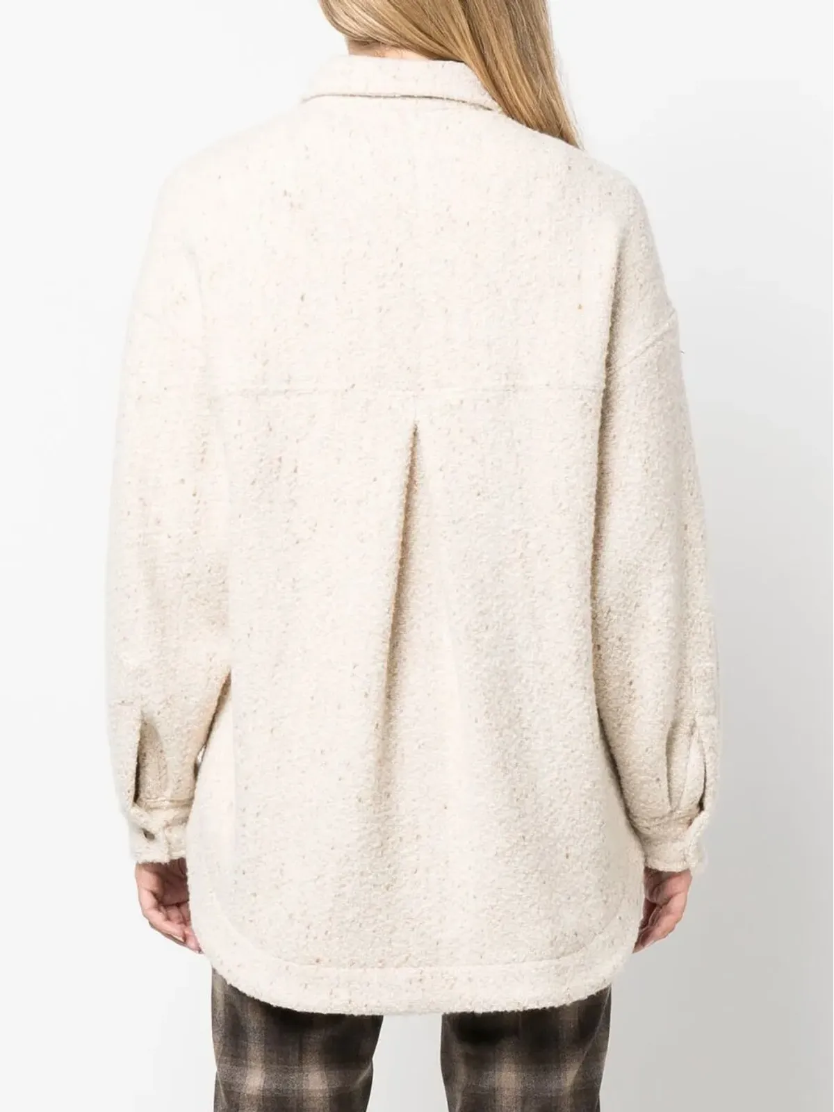 Kiton ウールブレンド シャツジャケット - 画像4