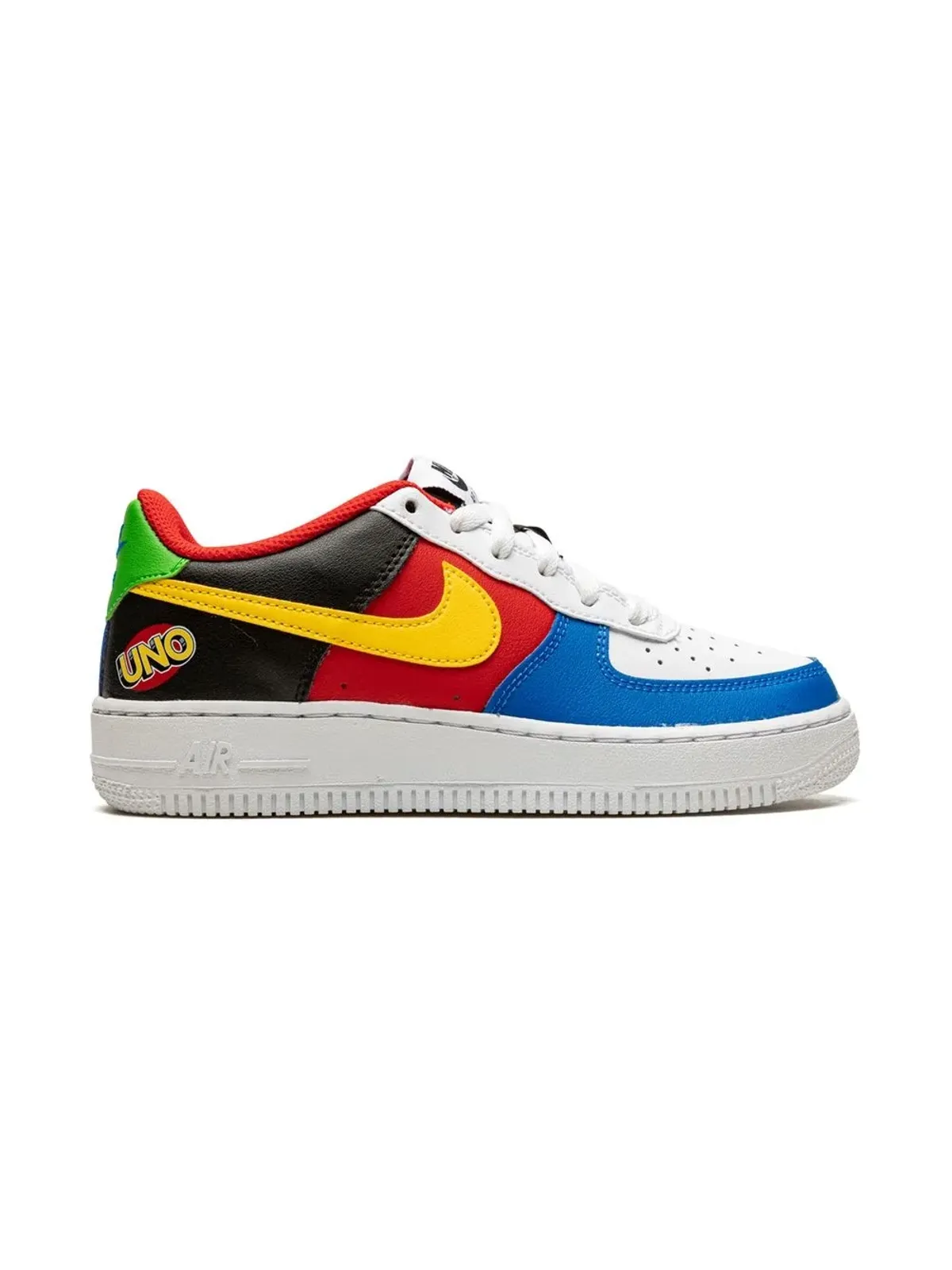 Nike Kids エアフォース1 LV8 QS「Uno」スニーカー - 画像2