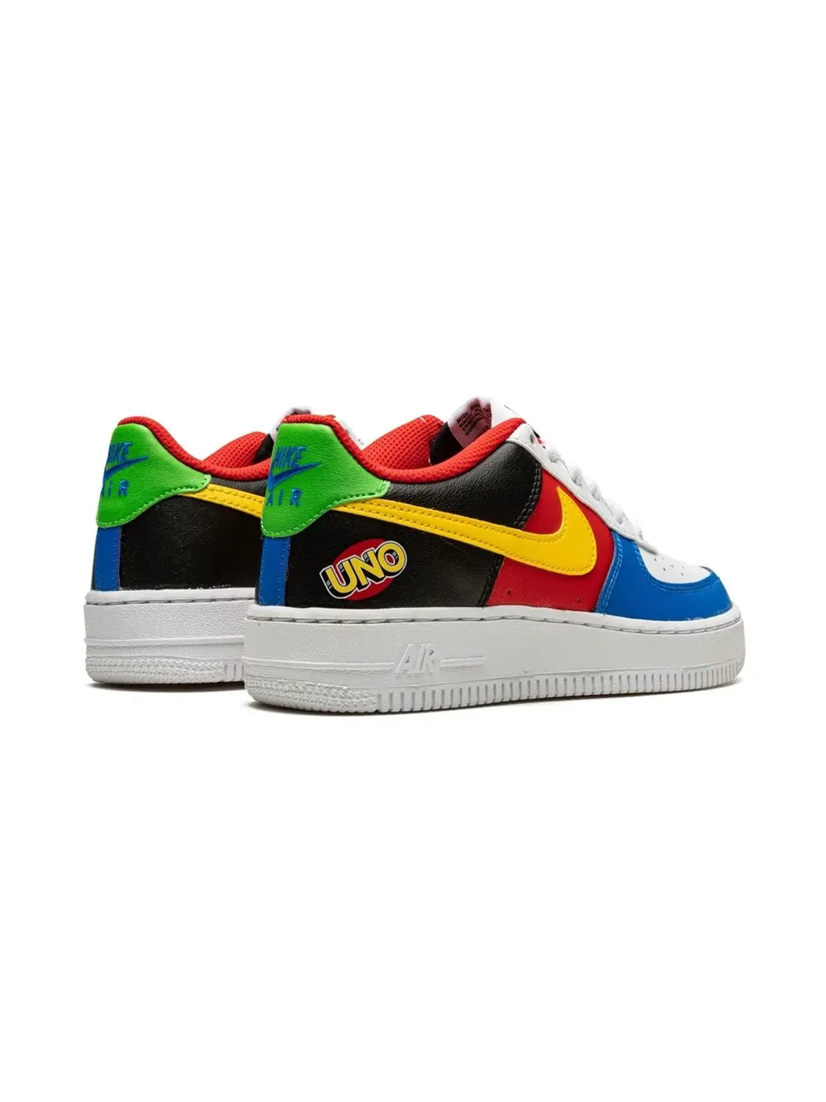 Nike Kids エアフォース1 LV8 QS「Uno」スニーカー - 画像3