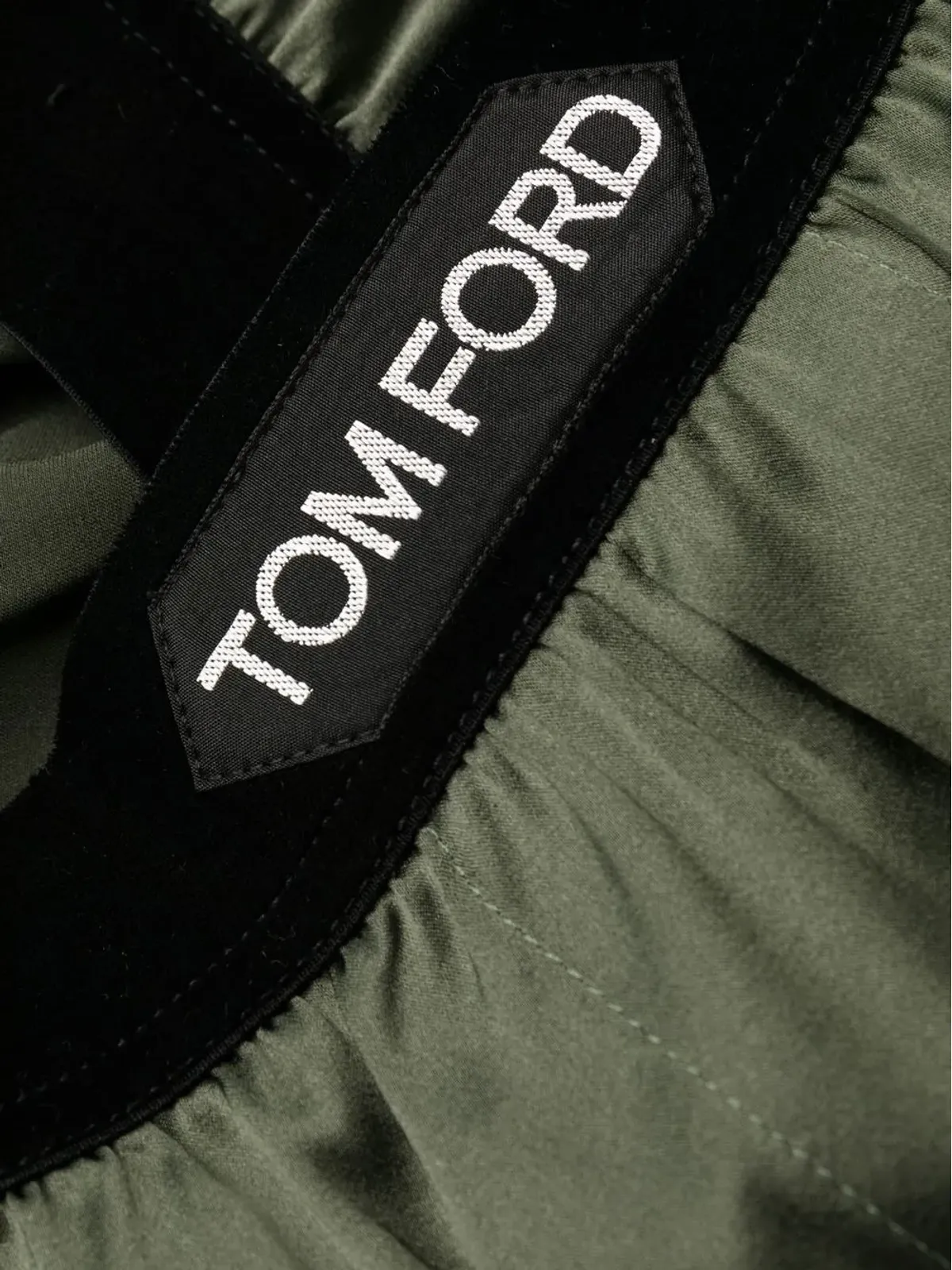 TOM FORD サテン ロゴ入りウエストバンド ボクサーブリーフ - 画像3