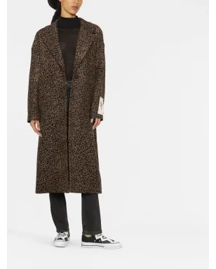 Golden Goose レオパード柄オーバーサイズコート - サムネイル2