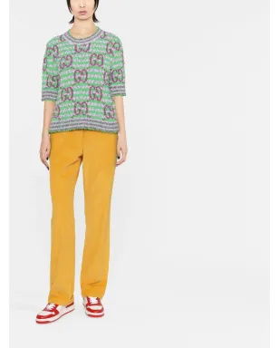 Gucci GGストライプニットトップ - サムネイル2