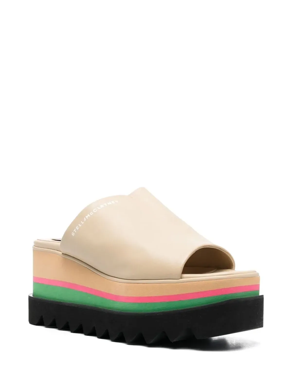 Stella McCartney スリップオン・プラットフォームサンダル - 画像2