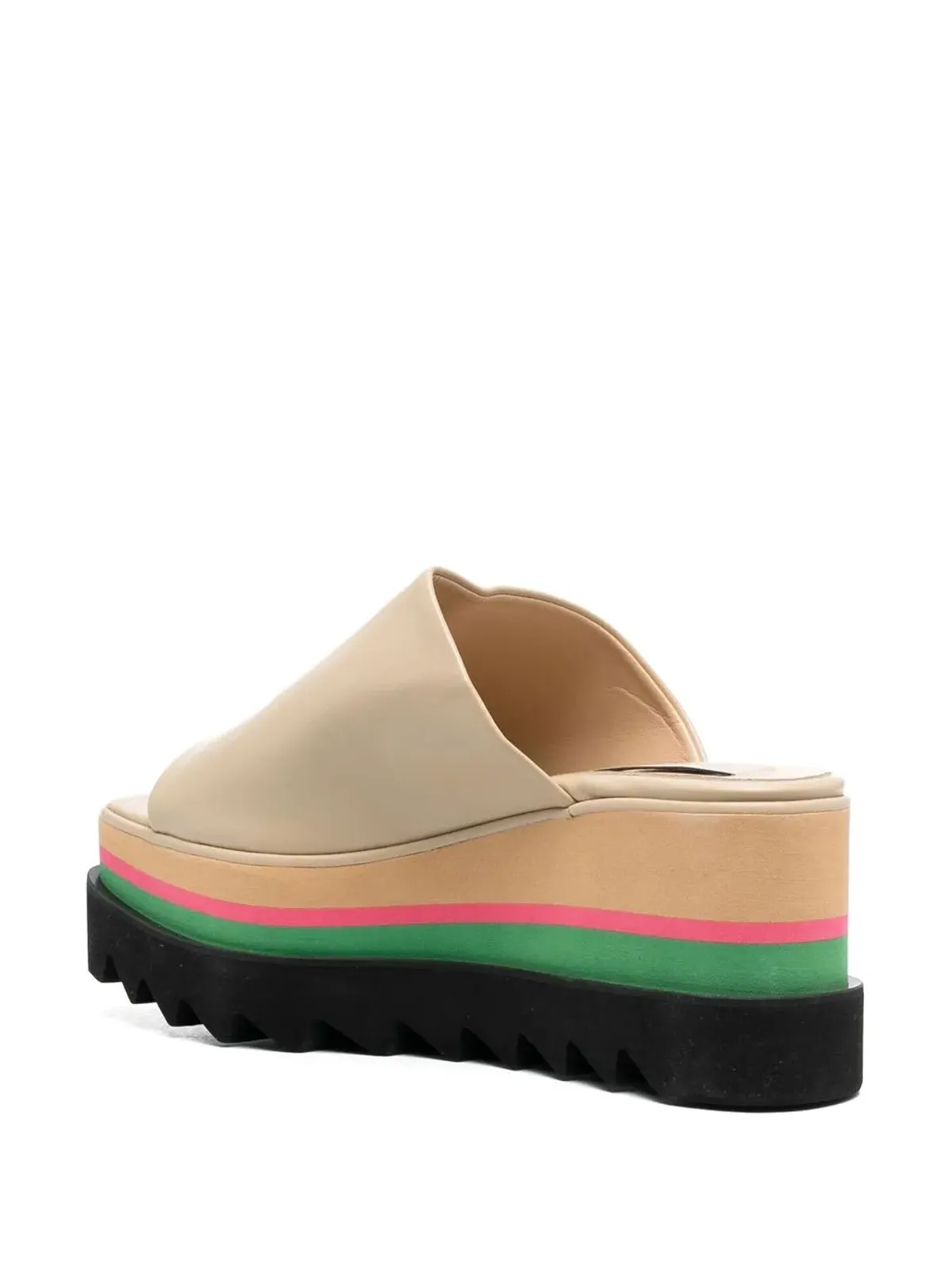 Stella McCartney スリップオン・プラットフォームサンダル - 画像3
