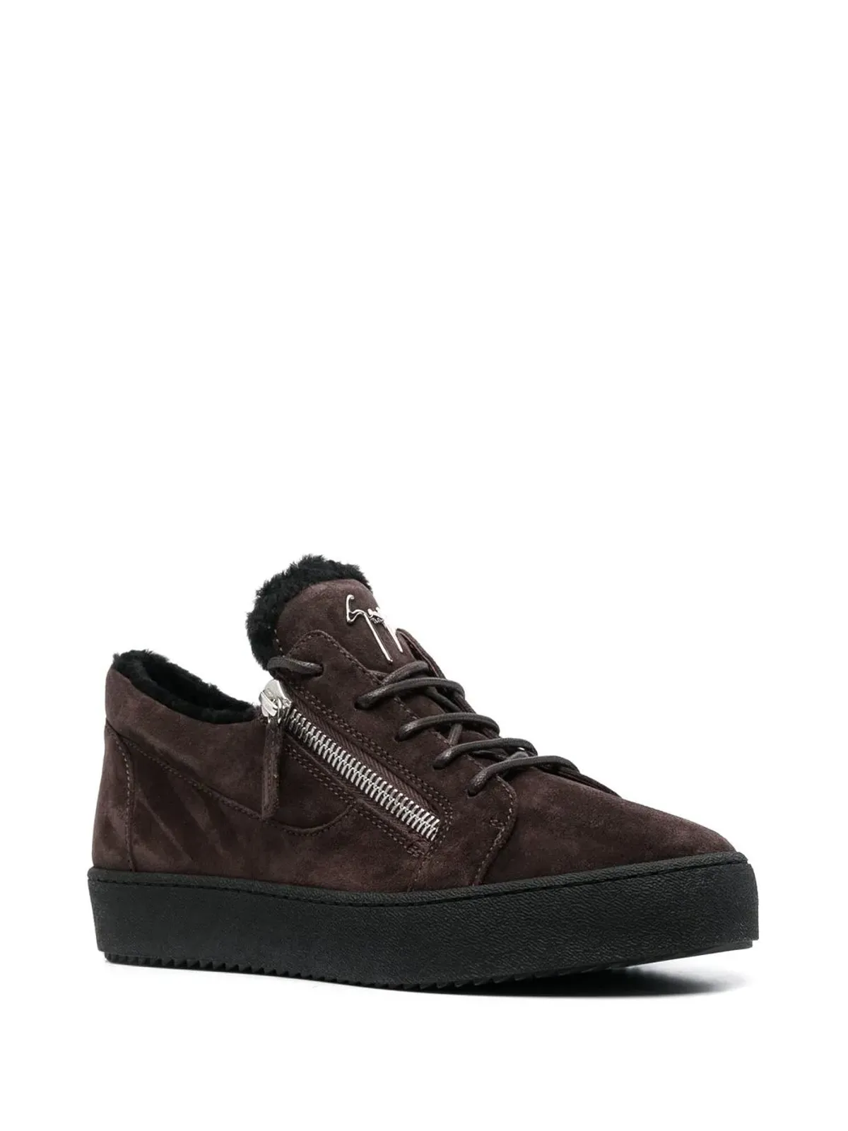 Giuseppe Zanotti May Lond ロー・トップスニーカー - ブラウン - 画像2
