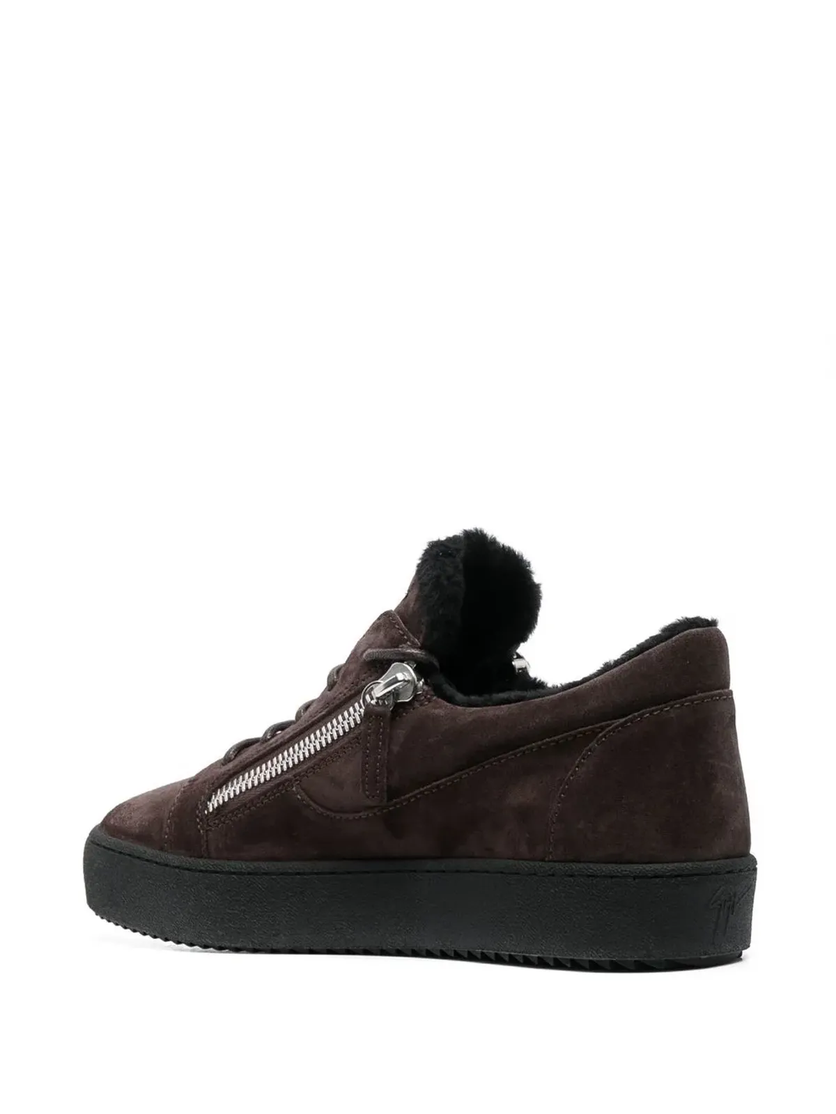 Giuseppe Zanotti May Lond ロー・トップスニーカー - ブラウン - 画像3